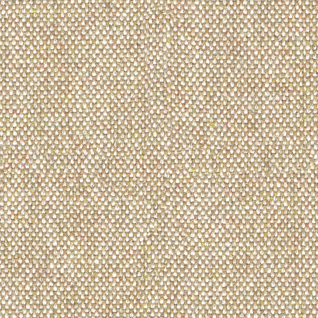 Acorn  coloured Flax fabric swatch
