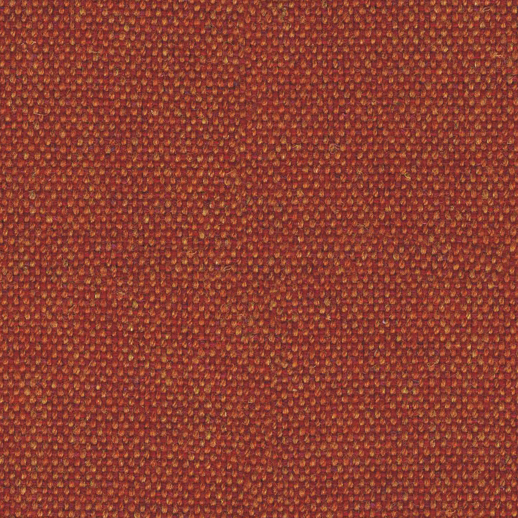 Sunset coloured Flax fabric swatch