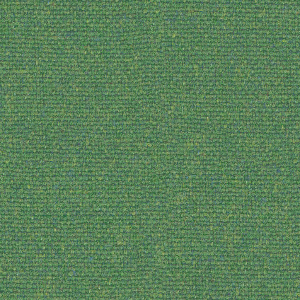Evergreen coloured Flax fabric swatch