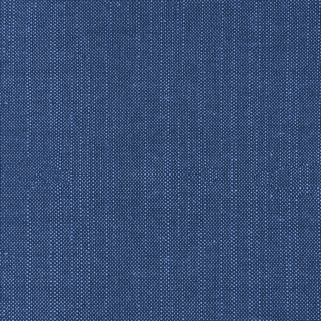 Ink Blue coloured Cotton Weave fabric swatch