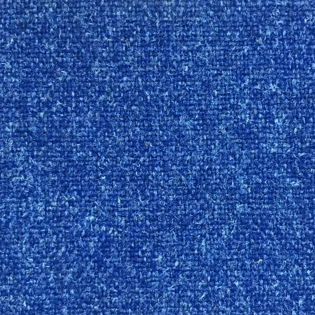 Blue Nights coloured Hemp fabric swatch