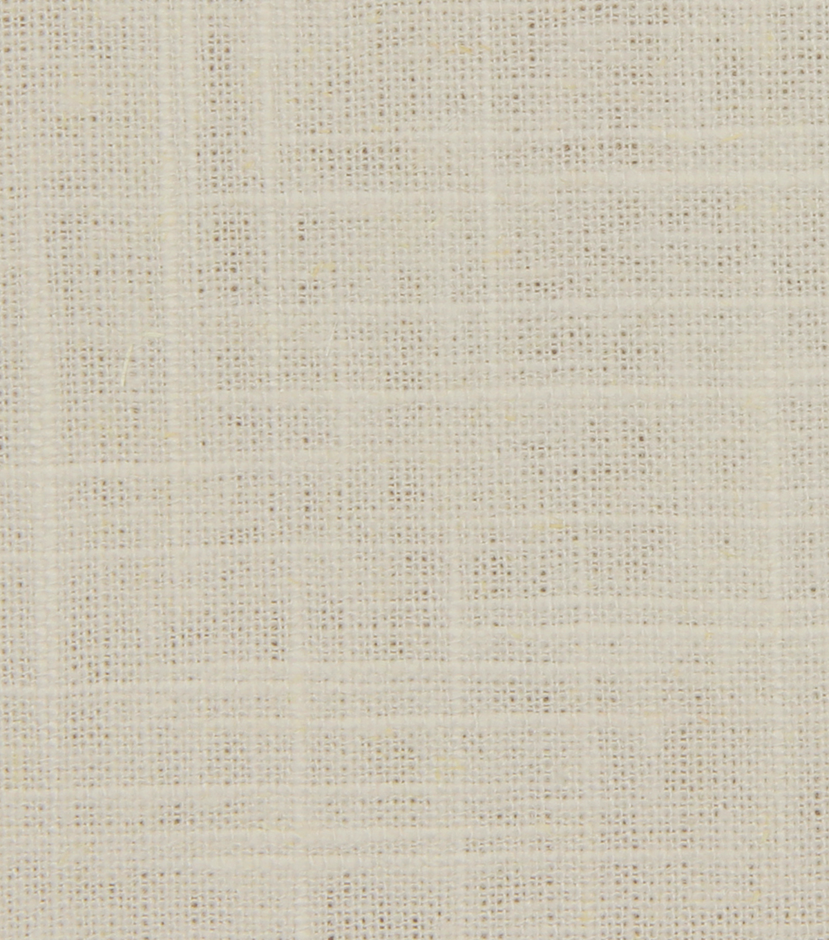 Ivory Linen coloured Sheer fabric swatch