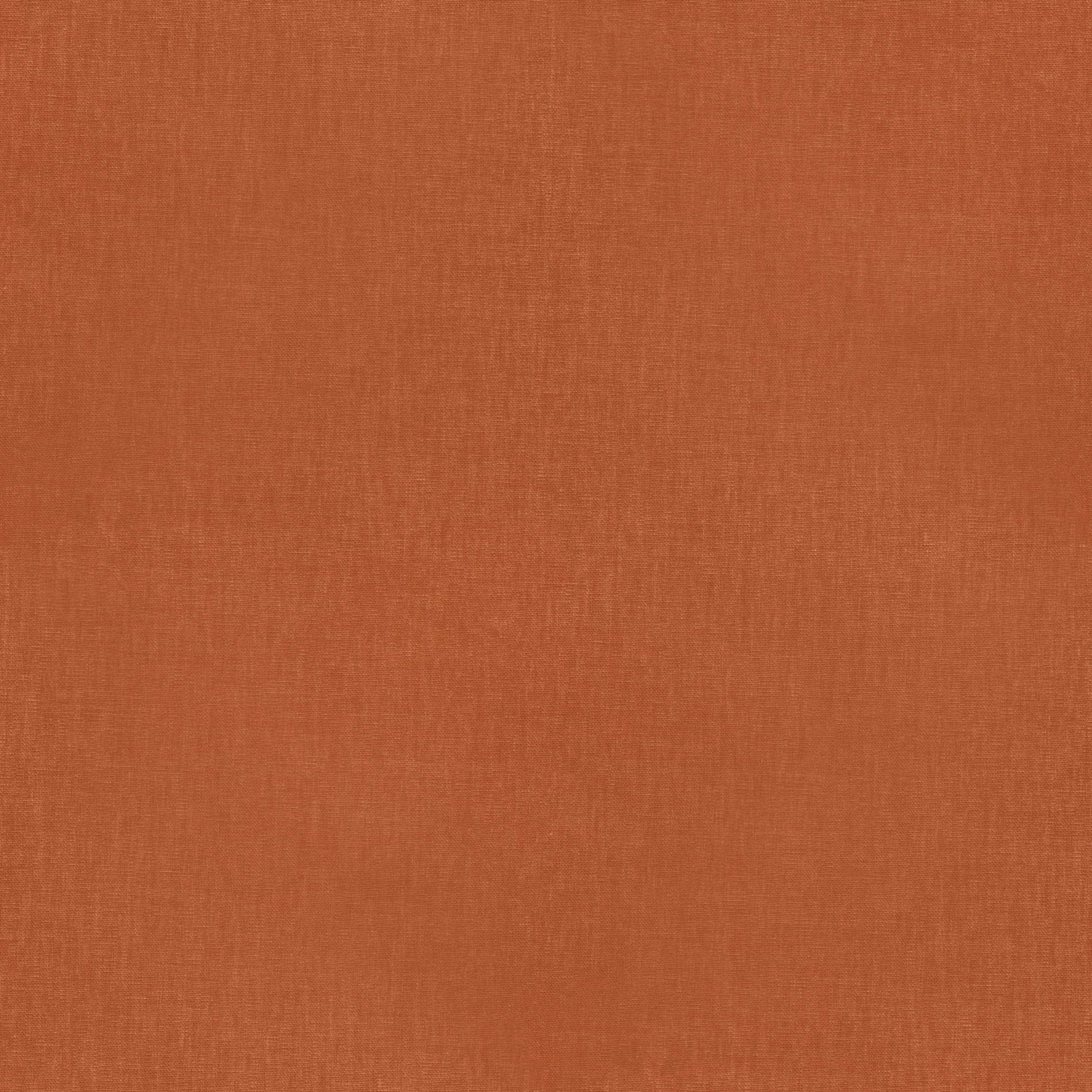 Burnt Orange coloured Classic Cotton fabric swatch