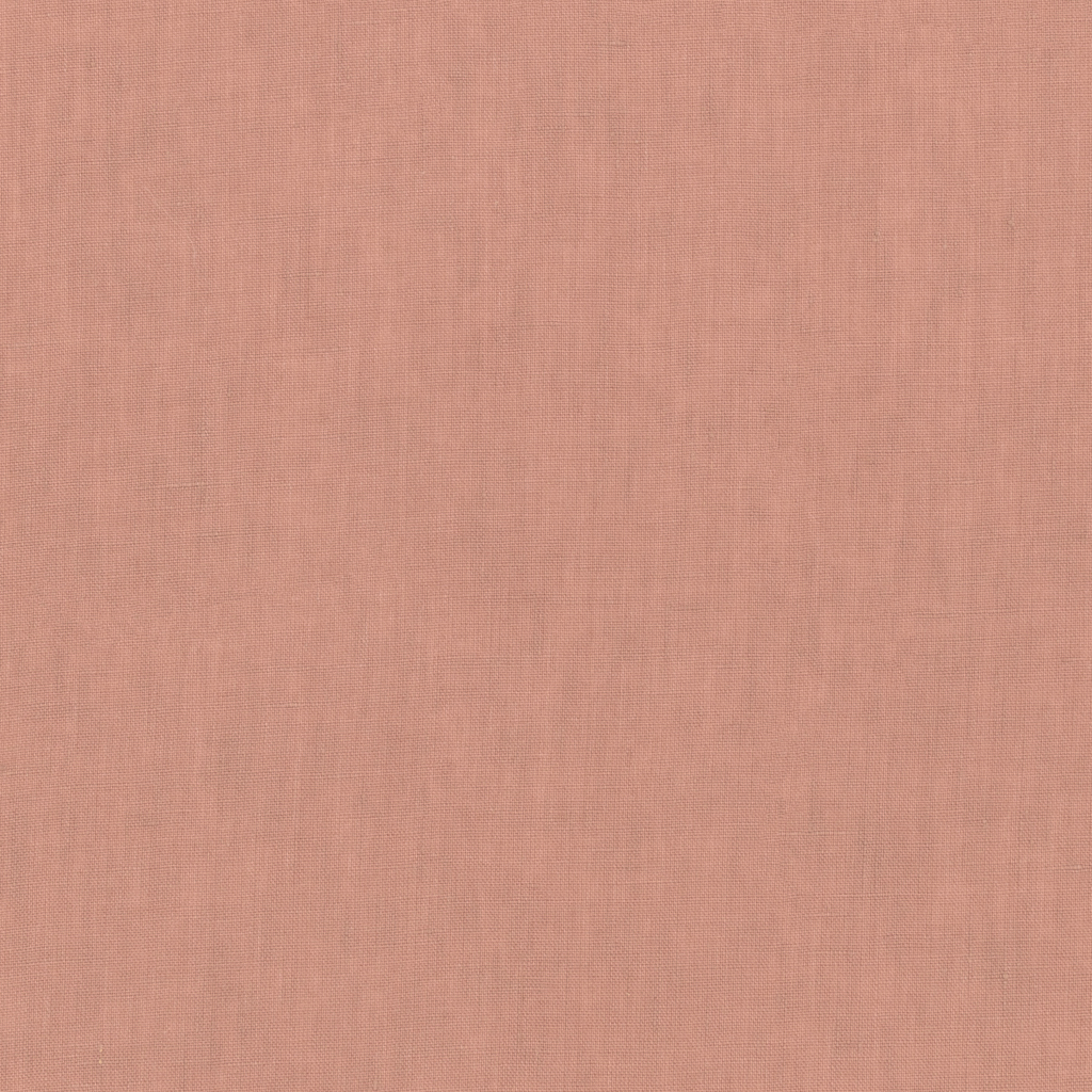 Sandy Rose coloured Relaxed Linen fabric swatch